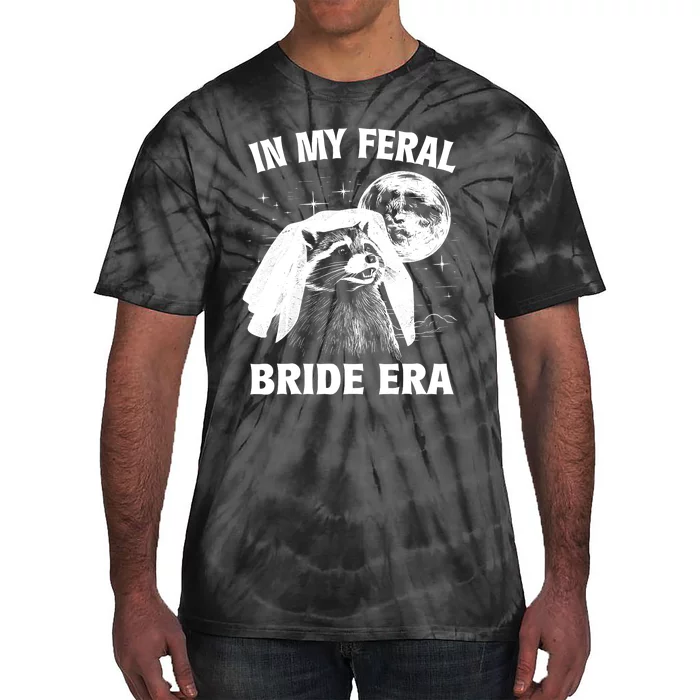 In My Feral Bride Era Raccoon Tie-Dye T-Shirt