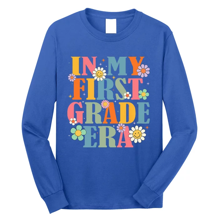 In My First Grade Era Back To School 1st Grade Teacher Team Long Sleeve Shirt