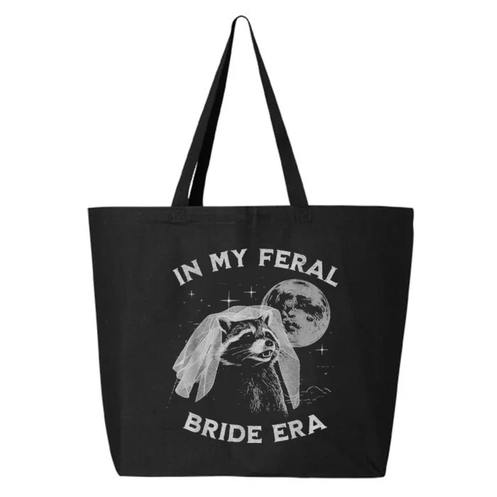 In My Feral Bride Era Raccoon 25L Jumbo Tote