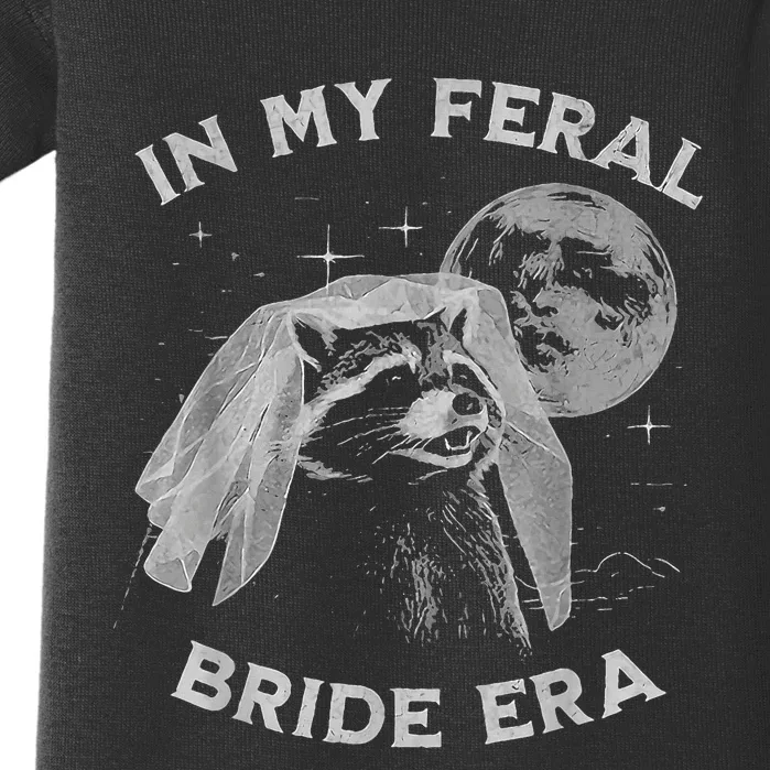 In My Feral Bride Era Raccoon Baby Bodysuit