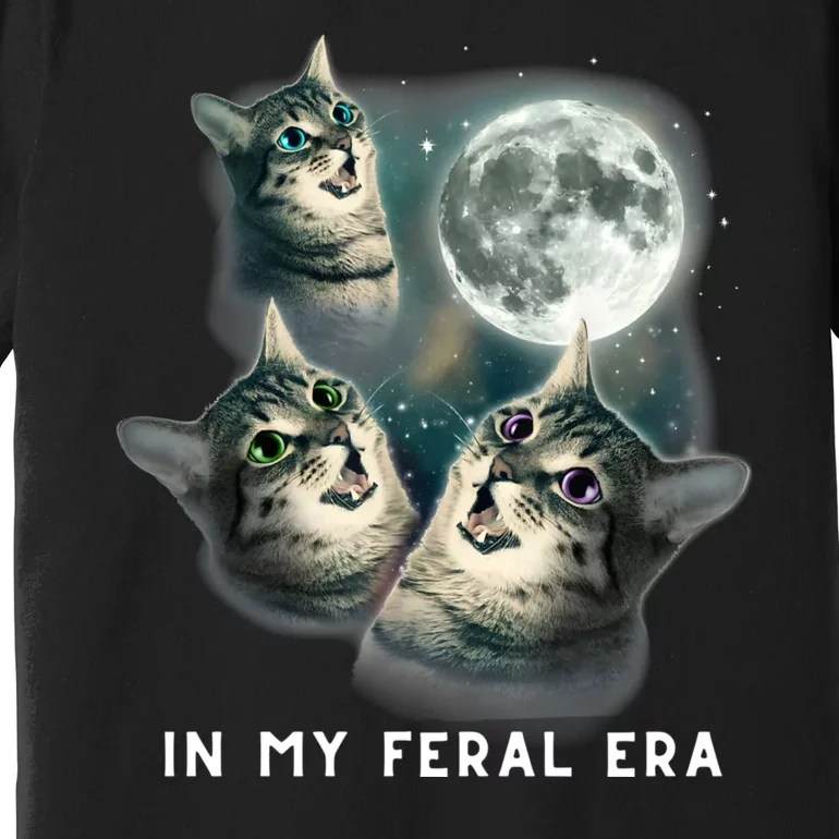 In My Feral Era Cat Premium T-Shirt