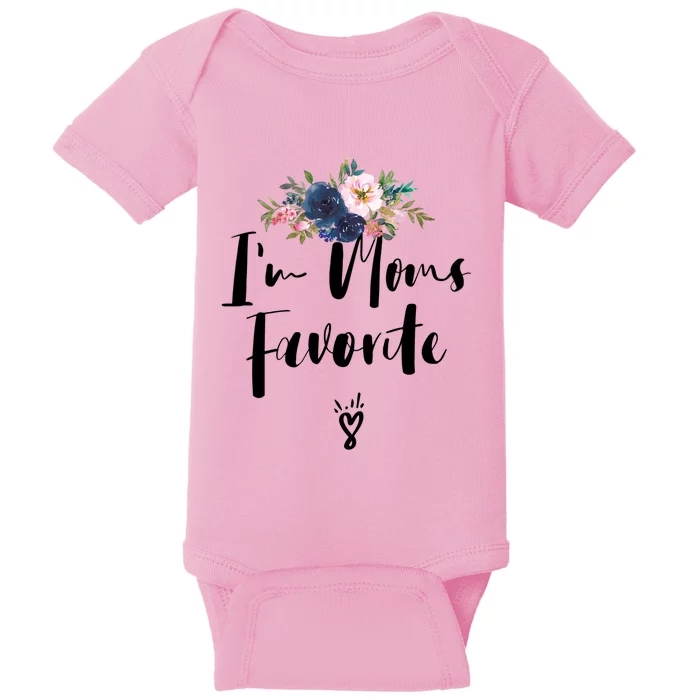 Im Moms Favorite Cute Gift Baby Bodysuit