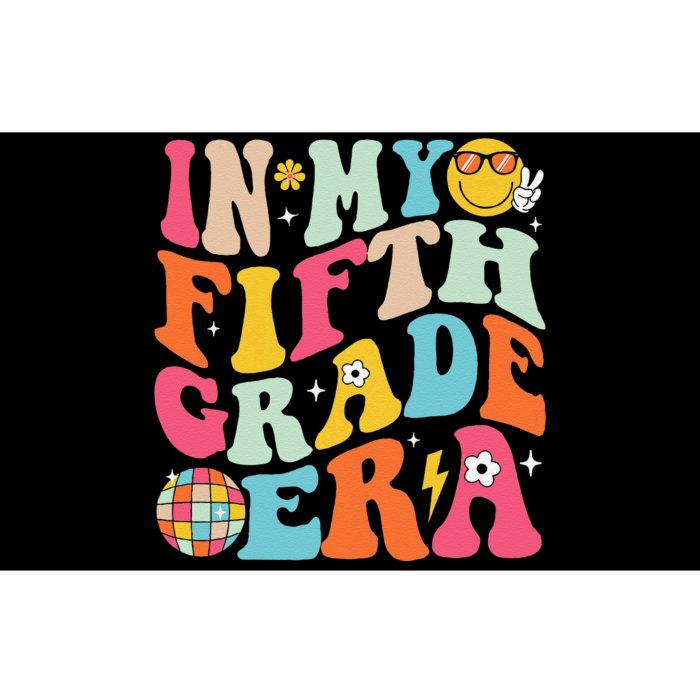 In My Fifth Grade Era Boy Girl Back To School 5th Grade Gift Bumper Sticker