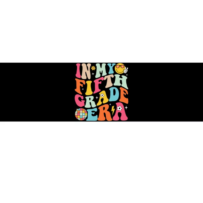 In My Fifth Grade Era Boy Girl Back To School 5th Grade Gift Bumper Sticker