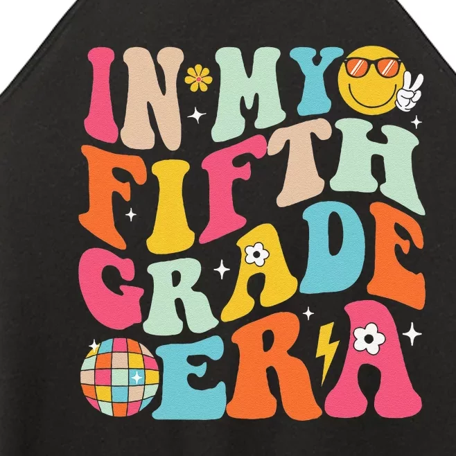 In My Fifth Grade Era Boy Girl Back To School 5th Grade Gift Women’s Perfect Tri Rocker Tank