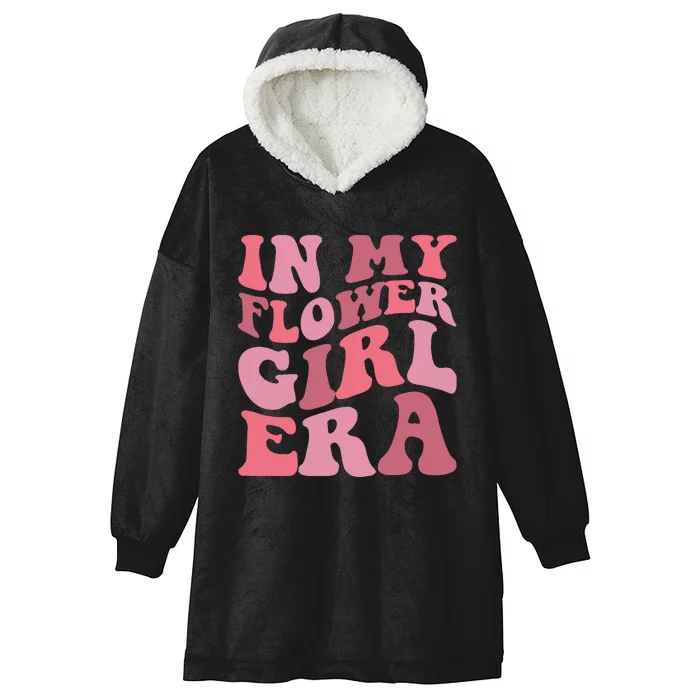 In My Flower Girl Era Hooded Wearable Blanket