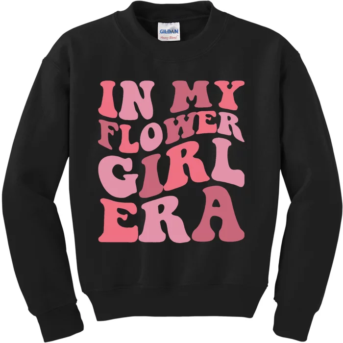 In My Flower Girl Era Kids Sweatshirt