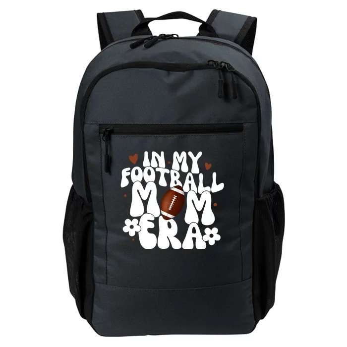 In My Football Mom Era Hearts Daily Commute Backpack