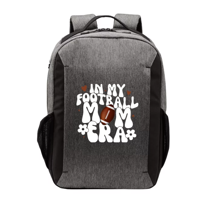 In My Football Mom Era Hearts Vector Backpack