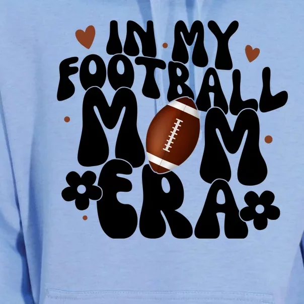 In My Football Mom Era Hearts Unisex Surf Hoodie