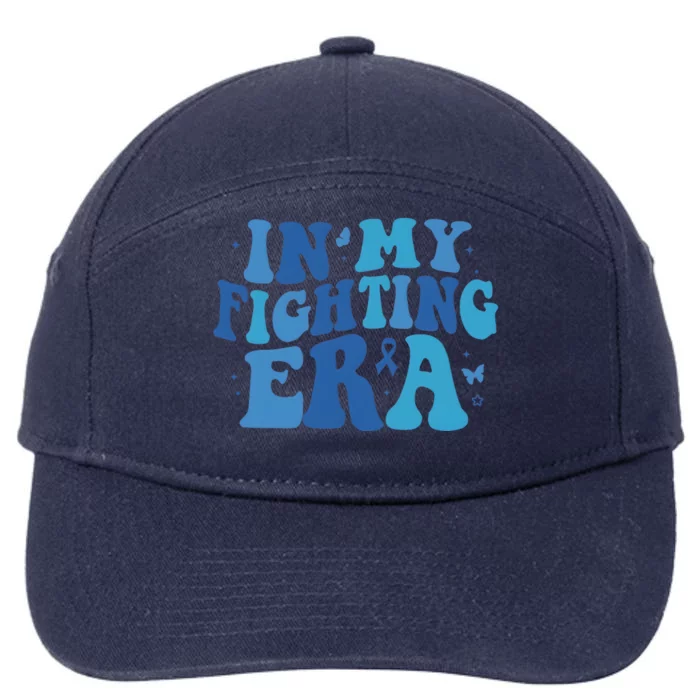 In My Fighting Era Colon Cancer Warrior 7-Panel Snapback Hat