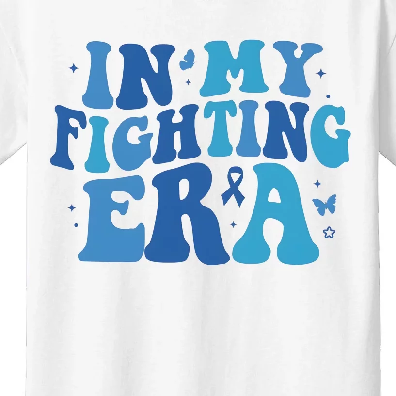 In My Fighting Era Colon Cancer Warrior Kids T-Shirt