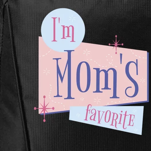 I'm Mom's Favorite Retro City Backpack