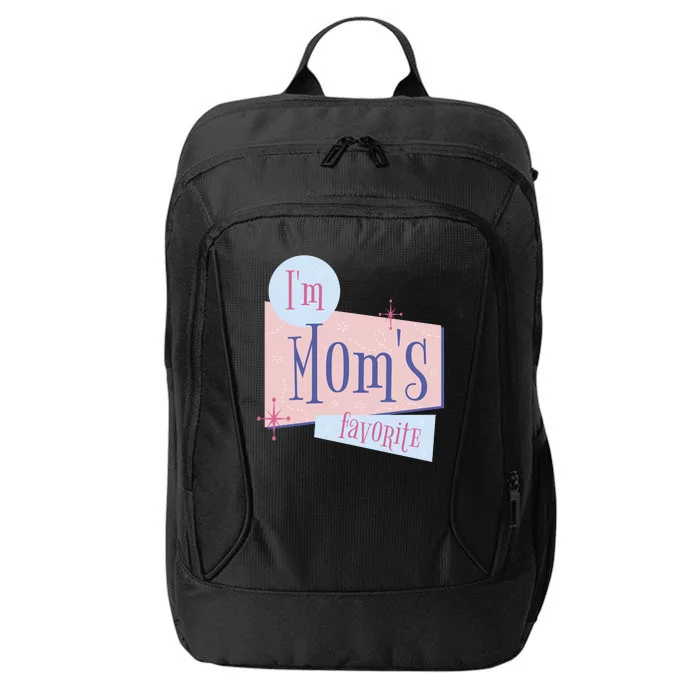 I'm Mom's Favorite Retro City Backpack