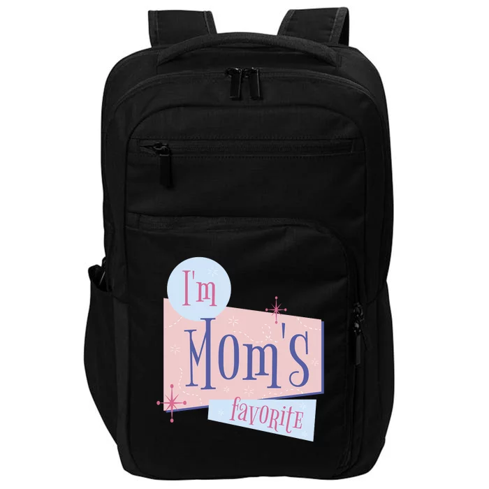 I'm Mom's Favorite Retro Impact Tech Backpack