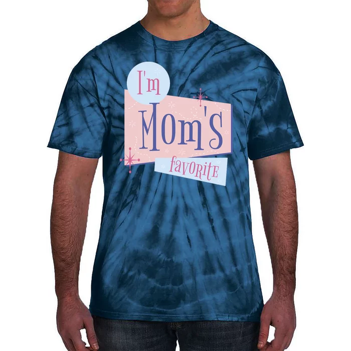 I'm Mom's Favorite Retro Tie-Dye T-Shirt