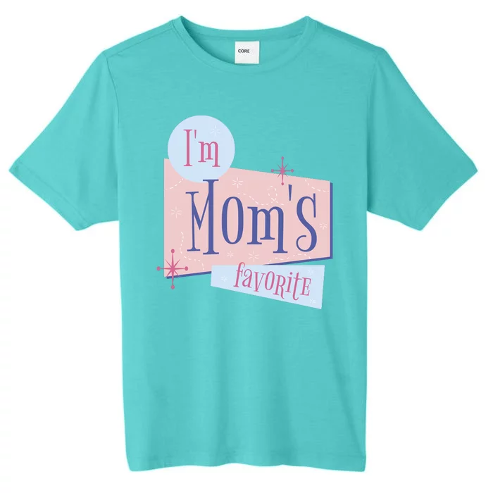 I'm Mom's Favorite Retro ChromaSoft Performance T-Shirt