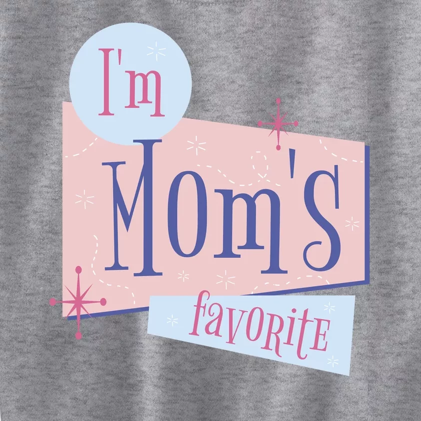 I'm Mom's Favorite Retro Kids Sweatshirt