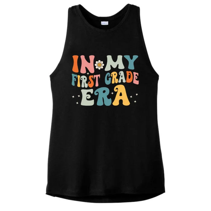 In My First Grade Era Ladies Tri-Blend Wicking Tank