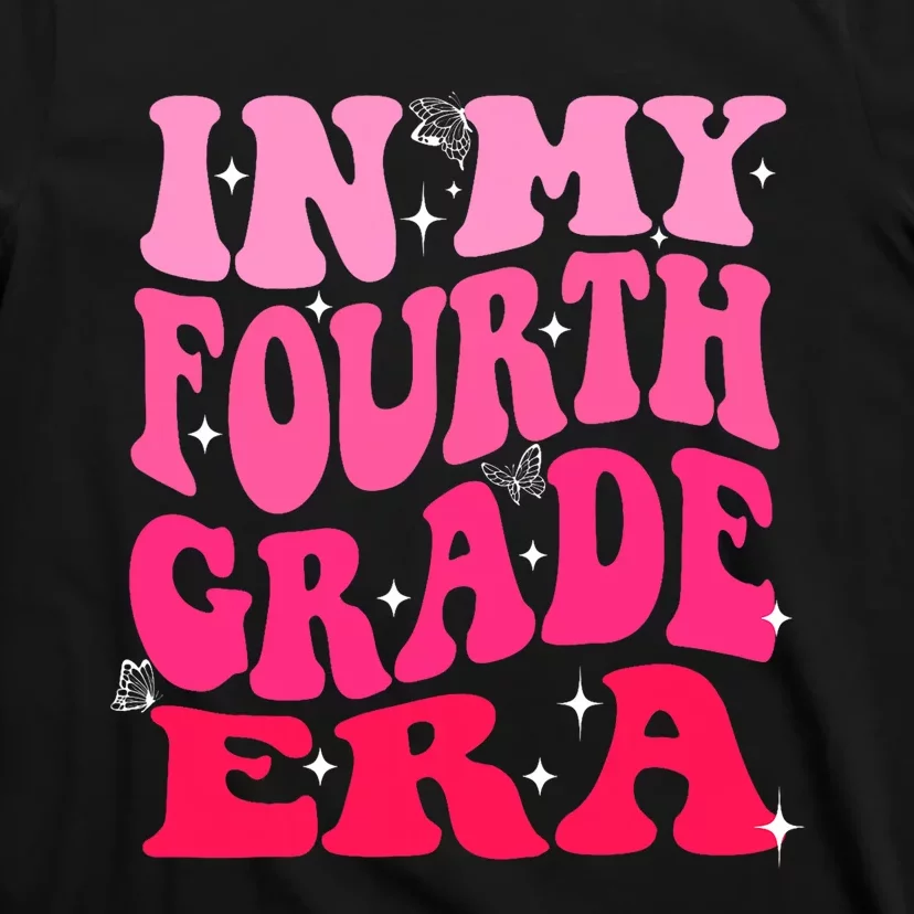 In My Fourth Grade Era Girl Back To School 4th Grade T-Shirt