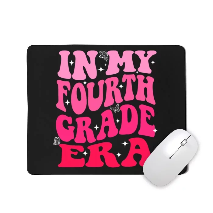 In My Fourth Grade Era Girl Back To School 4th Grade Mousepad