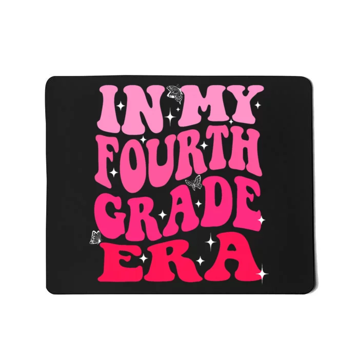 In My Fourth Grade Era Girl Back To School 4th Grade Mousepad