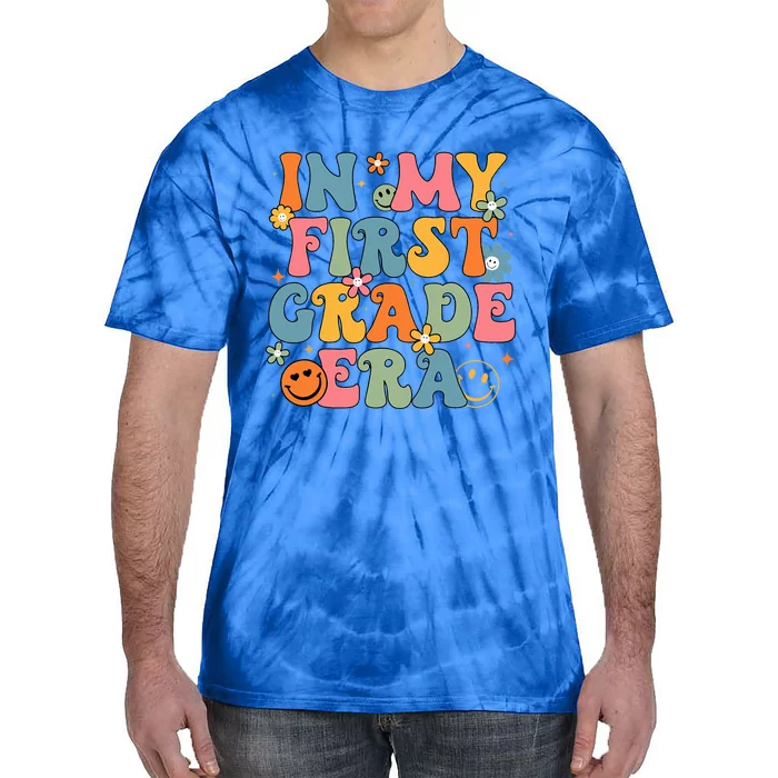 In My First Grade Era Back To School 1st Grade Teacher Team Tie-Dye T-Shirt