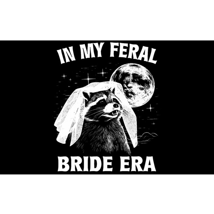 In My Feral Bride Era Raccoon Bumper Sticker