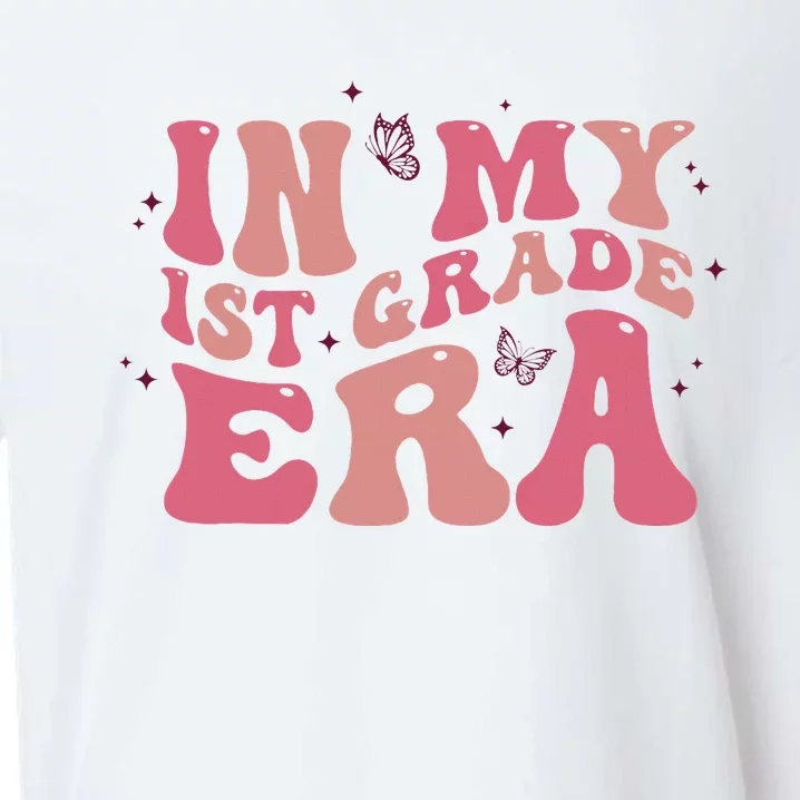 In My First Grade Era Back To School 1st Grade Teacher Team Sueded Cloud Jersey T-Shirt