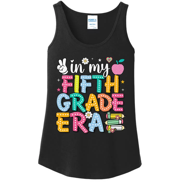 In My Fifth Grade Era 5th Grade Gift Ladies Essential Tank