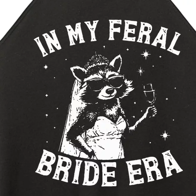 In My Feral Bride Era Raccoon Women’s Perfect Tri Rocker Tank