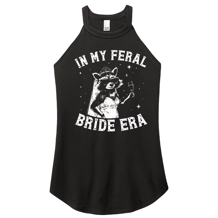 In My Feral Bride Era Raccoon Women’s Perfect Tri Rocker Tank