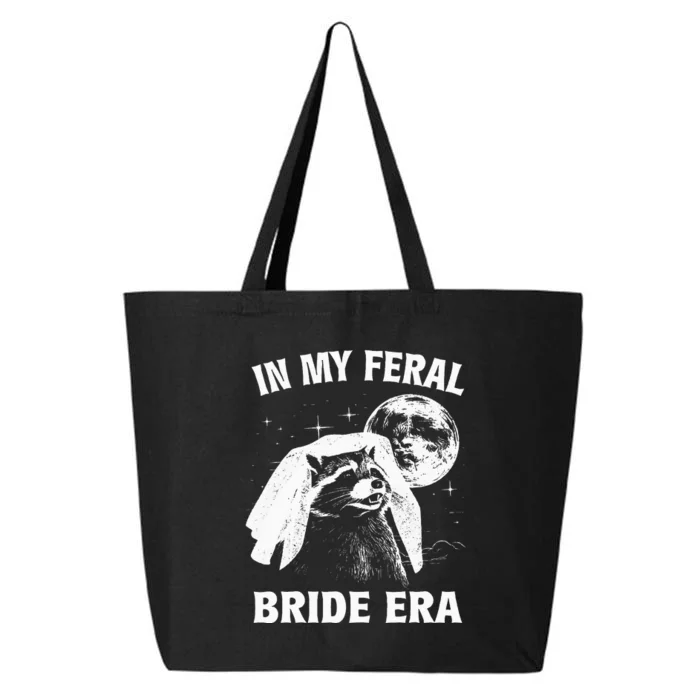 In My Feral Bride Era Raccoon 25L Jumbo Tote