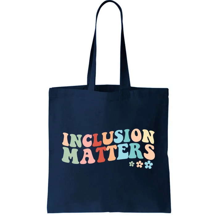 Inclusion Matters Floral Love Acceptance Tote Bag