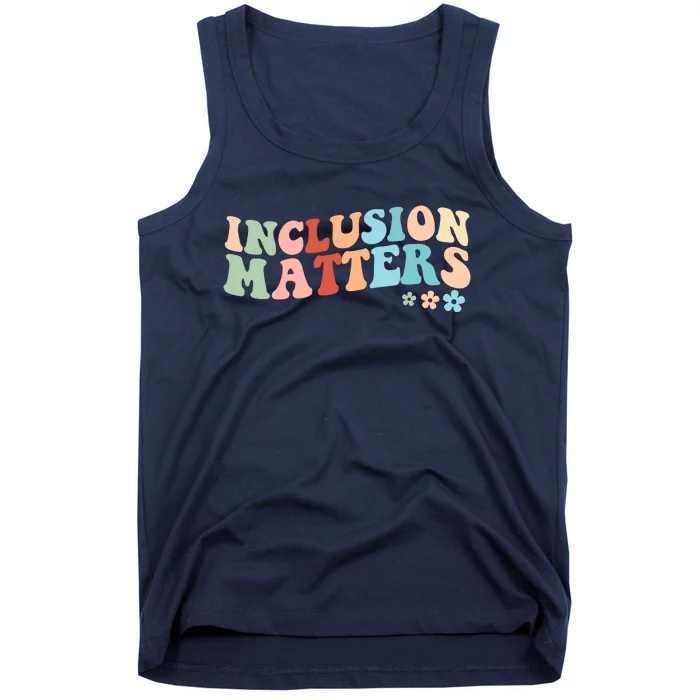 Inclusion Matters Floral Love Acceptance Tank Top