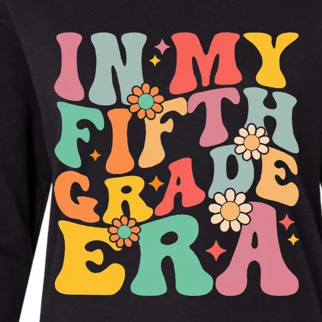 In My Fifth Grade Era First Day Of School Womens Cotton Relaxed Long Sleeve T-Shirt