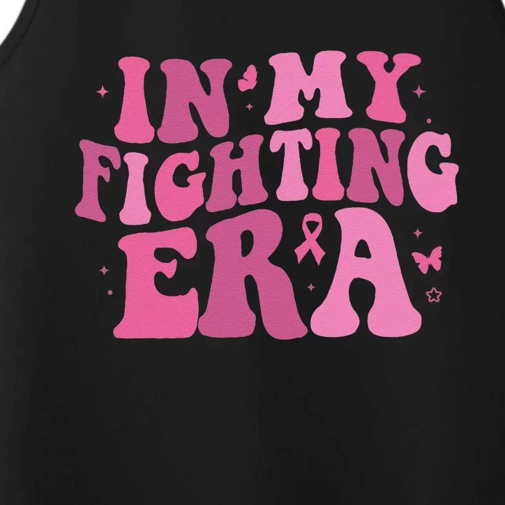 In My Fighting Era Breast Cancer Awareness Support Squad Performance Tank