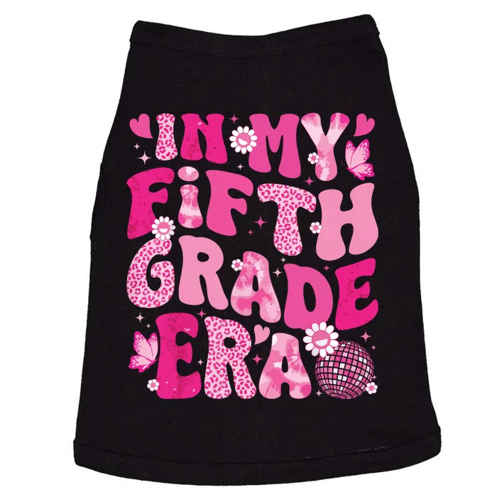 In My Fifth Grade Era Teachers Women Back To School Girl Doggie Tank