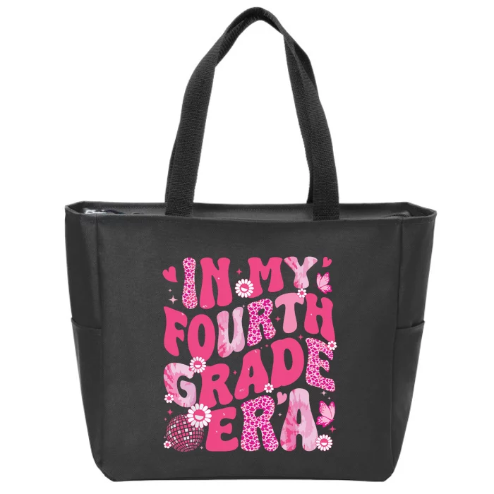 In My Fourth Grade Era Teachers Women Back To School Girl Zip Tote Bag