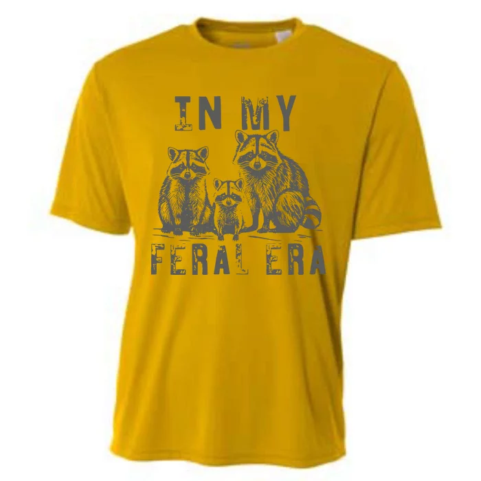 In My Feral Era Racoons Meme Cooling Performance Crew T-Shirt