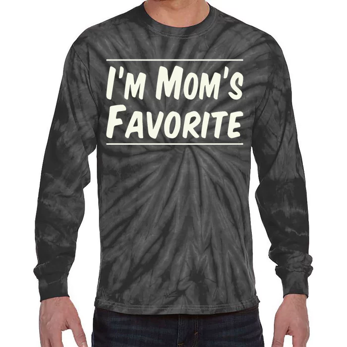 IM MomS Favorite Tie-Dye Long Sleeve Shirt