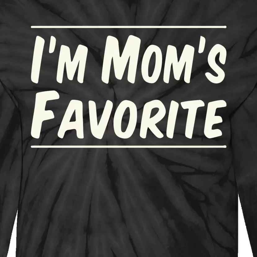 IM MomS Favorite Tie-Dye Long Sleeve Shirt