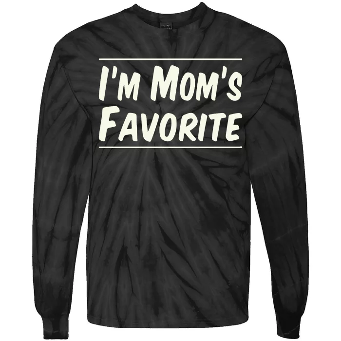 IM MomS Favorite Tie-Dye Long Sleeve Shirt