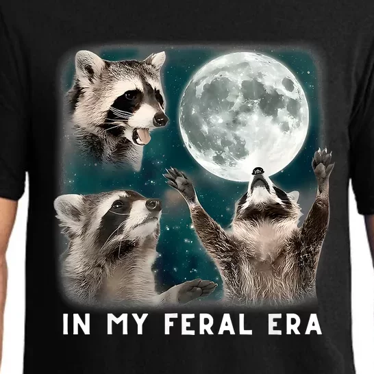 In My Feral Era Raccoon Pajama Set