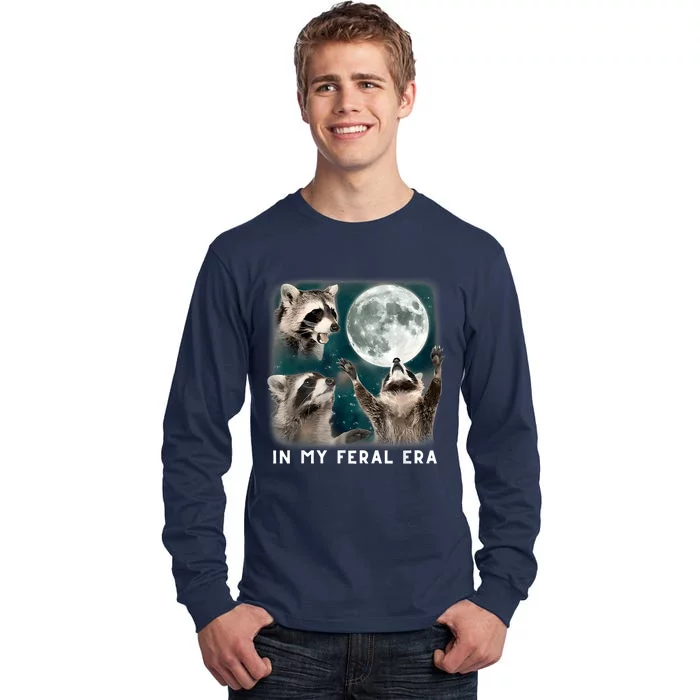 In My Feral Era Raccoon Tall Long Sleeve T-Shirt