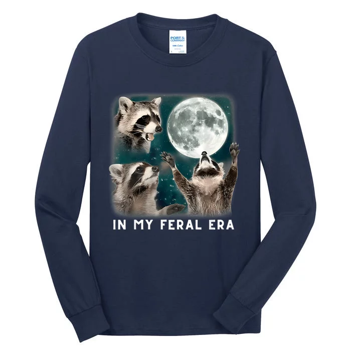 In My Feral Era Raccoon Tall Long Sleeve T-Shirt