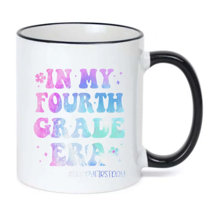 In My Fourth Grade Era Back To School 4th Grade Teacher Gift Black Color Changing Mug