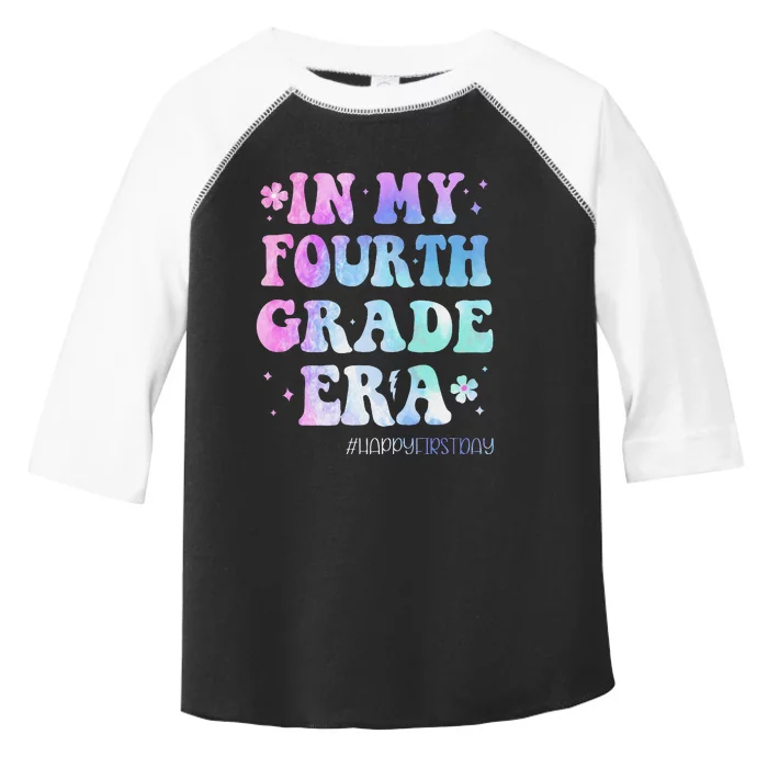 In My Fourth Grade Era Back To School 4th Grade Teacher Gift Toddler Fine Jersey T-Shirt