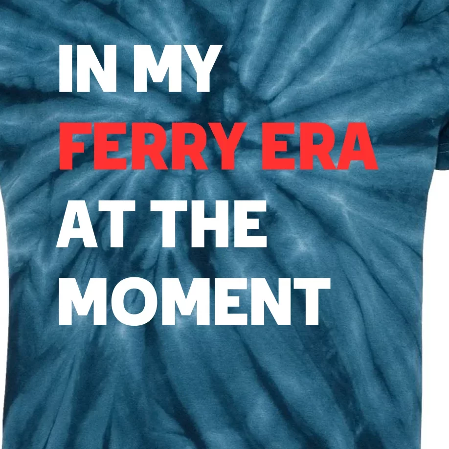 In My Ferry Era At The Moment Kids Tie-Dye T-Shirt