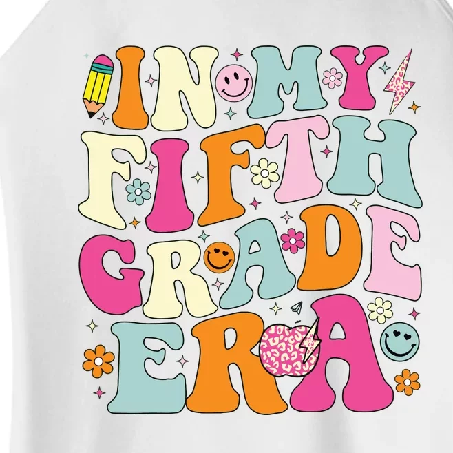 In My Fifth Grade Era 5th Grade Era Teacher Back To School Women’s Perfect Tri Rocker Tank